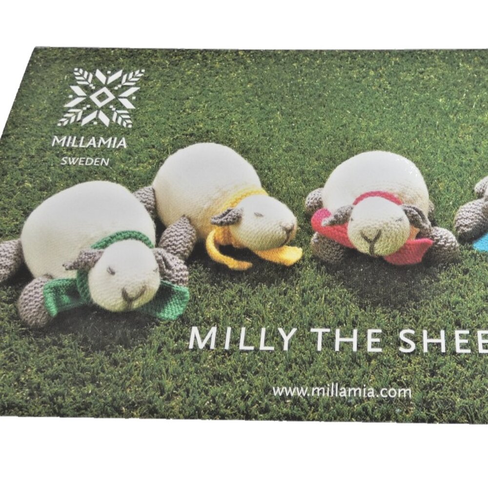 Pattern Milly the Sheep from Sweeden Beginner/Improving Level Knitting